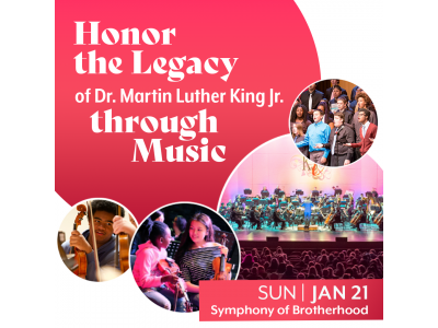 Honor the Legacy of Dr. Martin Luther King Jr. through Music. Sunday, January 2